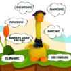 Picture of Cute Singing Talking Recording Dancing Duck Toy  USB Charging Electric Wiggle Mimicking Toy