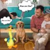 Picture of Cute Singing Talking Recording Dancing Duck Toy  USB Charging Electric Wiggle Mimicking Toy