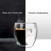 Picture of Glass Mug Cups Double Wall Thermal Insulated Cups Double Wall Insulated Heat-Resistant Glass Cup