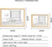 Picture of Light Painting Decoration wall posture lighting frame Painting Decoration Glowing Photo Frame