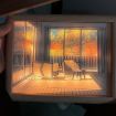 Picture of Light Painting Decoration wall posture lighting frame Painting Decoration Glowing Photo Frame