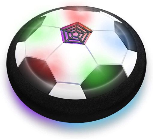 Picture of Magic Air Soccer Plastic Hover Football   Air Powered Battery Operated Football with LED Lights