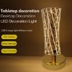 Picture of 3D Acrylic LED Table Lamp Table Lamp Cordless Table Lamp Metal Iron Cordless Table Lamp
