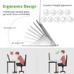 Picture of laptop Stand (Aluminium ) Riser Computer Tablet Stand 6 Angles Adjustable Aluminum Ergonomic Foldable Portable Desktop Holder Compatible with MacBook Portable Tablet Stand Foldable Compatible