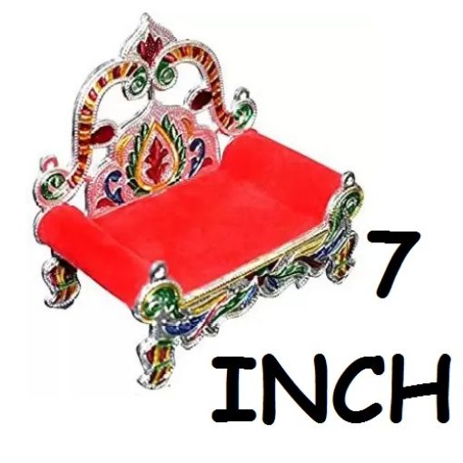 Picture of BAJOTH Wooden Laddu Gopal Singhasan BAL GOPAL SINHASAN SINGHASAN