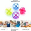 Picture of Reusable Eco-Friendly Laundry Washing Balls for Washing Machine Silicone Washing Washer Dry Laundry Balls