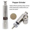 Picture of Stainless Steel Manual Operation Stainless Thumb Press Steel Black Pepper