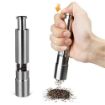 Picture of Stainless Steel Manual Operation Stainless Thumb Press Steel Black Pepper
