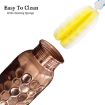Picture of Diamond Hammered Joint Free Leak Proof Copper Water Bottle Diamond Touch Designed Leak Proof Bottle