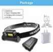 Picture of Side Magnet Headlight USB Rechargeable Head Flashlight Waterproof Mini Fishing Lantern