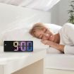 Picture of Rainbow LED Clock Modern Small Clock Digital Alarm Clock