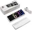 Picture of Rainbow LED Clock Modern Small Clock Digital Alarm Clock