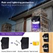 Picture of Zapper Wall Lamp Solar Bug Zapper Wall Lamp Solar Mosquito Zapper Outdoor