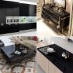 Picture of BLACK FOILBlack Wallpaper Shiny Black Contact Paper Black Peel and Stick Wallpaper Self Adhesive Waterproof Wallpaper Kitchen