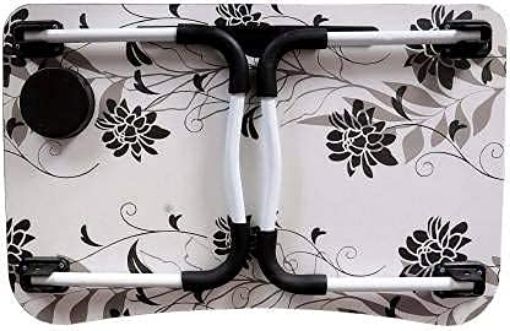 Picture of Multi-Purpose Laptop Table with Drawer Wooden Foldable Bed Table  Foldable and Portable Laptop Table