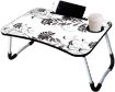 Picture of Multi-Purpose Laptop Table with Drawer Wooden Foldable Bed Table  Foldable and Portable Laptop Table
