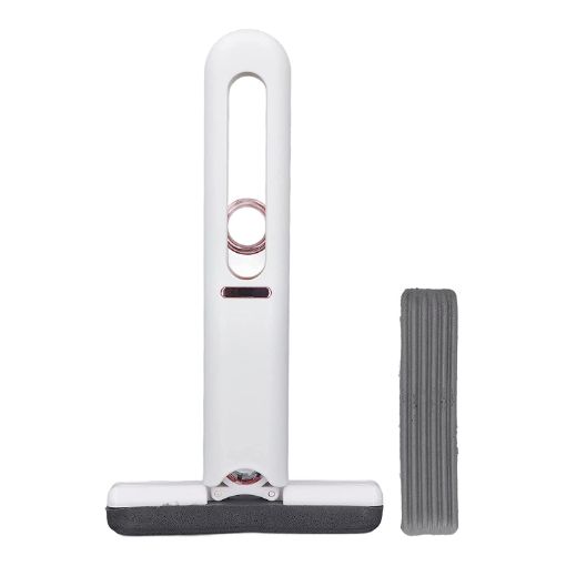 Picture of Portable Self-Squeeze Short Mop Mini Lazy Hand Wash-Free Strong Absorbent Mop Floor Cleaning System for Bathroom Kitchens Tableware Desktop Glass