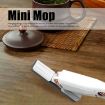 Picture of Portable Self-Squeeze Short Mop Mini Lazy Hand Wash-Free Strong Absorbent Mop Floor Cleaning System for Bathroom Kitchens Tableware Desktop Glass
