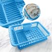 Picture of Plastic Popular Combo Kitchen Sink Organiser  3 in 1 Kitchen Sink Dish Drainer Drying Rack Washing Basket with Tray  Large Sink Set Dish Rack Drainer