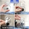 Picture of Gas Stove Knob Covers for Child Safety, Baby Proof Stove Oven Locks, Universal Child Proof Lock for Oven, Child Safety Oven Knob Covers for Home Kitchen Resistant( Transparent- Pack of 2 )