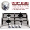 Picture of Gas Stove Knob Covers for Child Safety, Baby Proof Stove Oven Locks, Universal Child Proof Lock for Oven, Child Safety Oven Knob Covers for Home Kitchen Resistant( Transparent- Pack of 2 )
