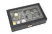 Picture of 6 SLOT WATCH BOX AND 3 SLOT GOGGLES  Watch and Sunglasses Jewelry box 6 Watch Box Jewelry Case and 3 Slots Sunglasses Organizer
