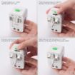 Picture of smart Multiplug Multipin International Usb Travel Adapter plug charger