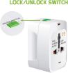 Picture of smart Multiplug Multipin International Usb Travel Adapter plug charger