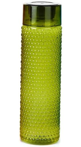 Picture of Unbreakable Plastic Water Bottle Set Dots Pattern Fridge Water Bottle Refrigerator