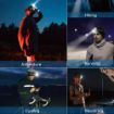 Picture of LED Headlamp USB Rechargeable Headlight Torch 3 LED HEADLAMP WITH COB  LIGHT