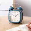 Picture of Square Twin Bell Clock  Table Clocks Alarm Clock Desk Clock Twin Bell Alarm Clock with Night Led Light