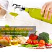 Picture of Glass Oil Dispenser  Glass Oil and Vinegar Storage Bottle Dispenser  Glass Stainless Steel Transparent Leak-Proof Oil Dispenser for Kitchen 500 Ml
