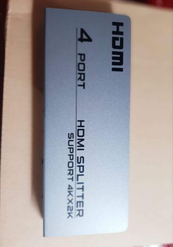 Picture of UltraHD 4K@60Hz HDMI Splitter 1 in 4 Port Out of Full HD Support 1080 P 4k & 2k   4 Port HDMI Splitter