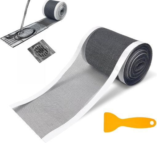 Picture of Floor Drain Stickers (12 CM) Disposable Hair Catcher Shower Drain Mesh Stickers