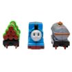 Picture of Tomas Toy Train Track Set with Sound and Flashing Lights Train with Coal Wagon and Tanker Plastic Adventures Small Push Along Thomas Train Engine Multicolor Bullet Cartoon Train