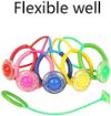 Picture of Ankle Skip Ball Colorful Light Flashing Jumping Ring Fitness Jump Rope Fat Burning Game for Adults and Kids Toy Ring Skipping Toy for Outdoor Fun Sports