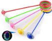 Picture of Ankle Skip Ball Colorful Light Flashing Jumping Ring Fitness Jump Rope Fat Burning Game for Adults and Kids Toy Ring Skipping Toy for Outdoor Fun Sports