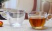 Picture of Tea Glass Cup & Saucer Transparent Glass  Coffee & Green Tea