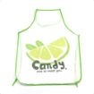 Picture of FRUIT PRINT WATER PROOF APRONCOOKING APRON  KITCHEN APRON COOKING APRON Lovely Cartoon Fruit Print Waterproof Apron  Sleeve Multifunction Half-Length Kitchen Cooking Baking Oilproof