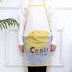 Picture of FRUIT PRINT WATER PROOF APRONCOOKING APRON  KITCHEN APRON COOKING APRON Lovely Cartoon Fruit Print Waterproof Apron  Sleeve Multifunction Half-Length Kitchen Cooking Baking Oilproof