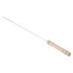 Picture of BBQ Tandoor Stick  stainless steel roast fork stainless steel stick wooden handle bbq stick grill tandoor stick 12 bbq tandoor stick bbq skewers tandoor