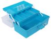 Picture of storage tool box Multi-Purpose Plastic Storage Tool Box Case Portable 3 Layer Compartment Multipurpose Medicine Organizer Family Emergency First Aid Kit