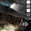 Picture of 2-in-1 Rechargeable Cycle Lights 3 Modes Cycle Light and Horn Cycle Lights Rechargeable Waterproof Cycle Light with Horn LED Front Light