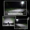 Picture of 2-in-1 Rechargeable Cycle Lights 3 Modes Cycle Light and Horn Cycle Lights Rechargeable Waterproof Cycle Light with Horn LED Front Light