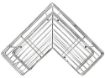 Picture of 3 Layer L Corner Shape Stand 3 Layer Stainless Steel Multipurpose Storage Rack Shelf for Kitchen  Bathroom  Steel 3-Layer-L-Shape Layer Corner Stand L Shape Kitchen Bathroom Multipurpose Storage RackShelf