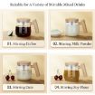 Picture of Self Stirring Glass Mug Glass Coffee Cup High Speed Mixing Cup Glass Mixing Coffee Mug