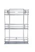 Picture of Stainless Steel Storage Rack 3 Layer Wall Mount Hanging Stand Bedroom Kitchen Bathroom Shelf  Stainless Steel Multipurpose 3 Tier Kitchen Rack Storage Shelf Cutlery Storage Rack