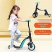 Picture of Children Scooter 3 in 1 Kids Kick Scooter Kickboard Tricycle Balance Bike Toy Boys Girls Scooter Adjustable Toddler Birthday Gift kick scooter tricycle balance bike