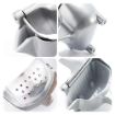 Picture of Metal Lemon-Lime Squeezer-Manual Hand Press Juicer Aluminium Manual Juicer for Fruits with Lemon Squeezer & Cutter
