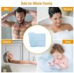 Picture of bathroom mat silicone water absorbing anti slip non slippery for home office school waterproof Anti-Slip with Suction Cup Bath Mat Big Size Shower Mat bathroom mat easy to clean